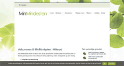 Desktop Screenshot of minmindesten.dk